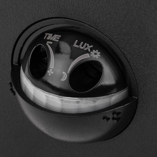 Aplique LED de pared con sensor de movimiento y oscuridad IP54 15W