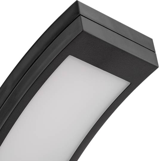 Aplique LED de pared con sensor de movimiento y oscuridad IP54 15W