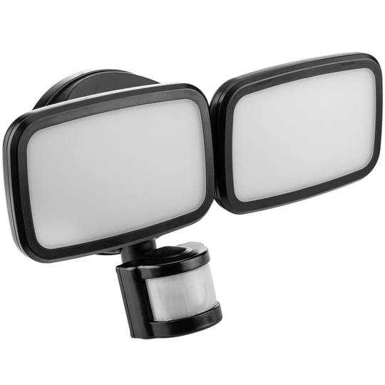 Applique murale mobile à LED avec capteur de mouvement et d'obscurité IP65 20W