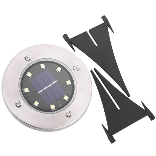 Zewnętrzna lampa solarna do gruntu i ogrodu IP44 1W