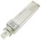 Lampe à tubes LED PLC G24 85-265VAC 10W Ampoule chaude