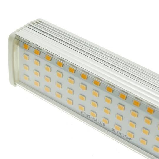 Lampe à tubes LED PLC G24 85-265VAC 10W Ampoule chaude