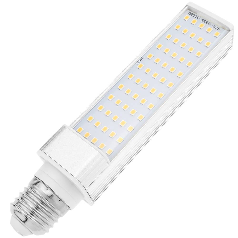 veelbelovend Cadeau Pigment LED Bulb PLC E27 85-265VAC 10W. Warm light tube lamp - Cablematic