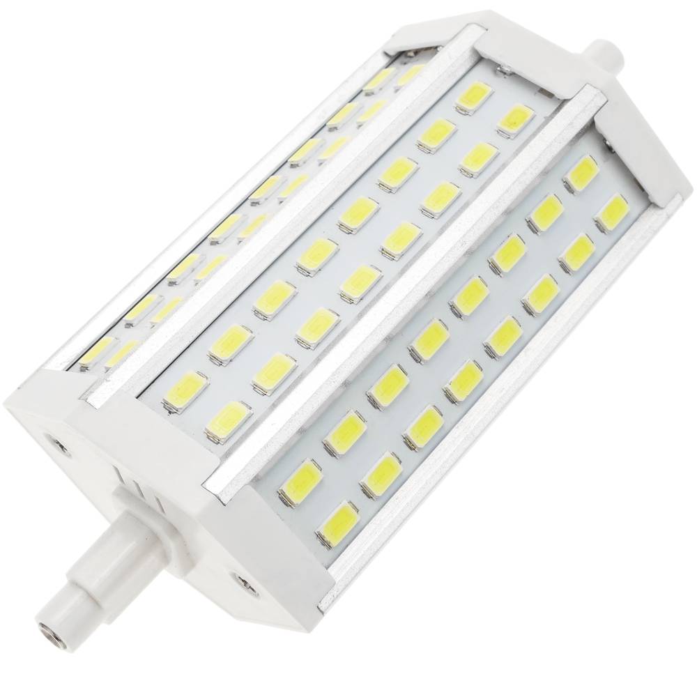 Lampada a tubo a LED R7S 85-265VAC 10W 118mm lampadina bianca fredda -  Cablematic