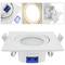 LED light 90mm square recessed 7W warm white 3200K