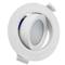 Feu à LED 90mm encastré rond 7W blanc chaud 3000K