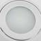 Feu à LED 90mm encastré rond 7W blanc chaud 3000K