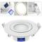 LED light 90mm recessed round 7W neutral white 4000K