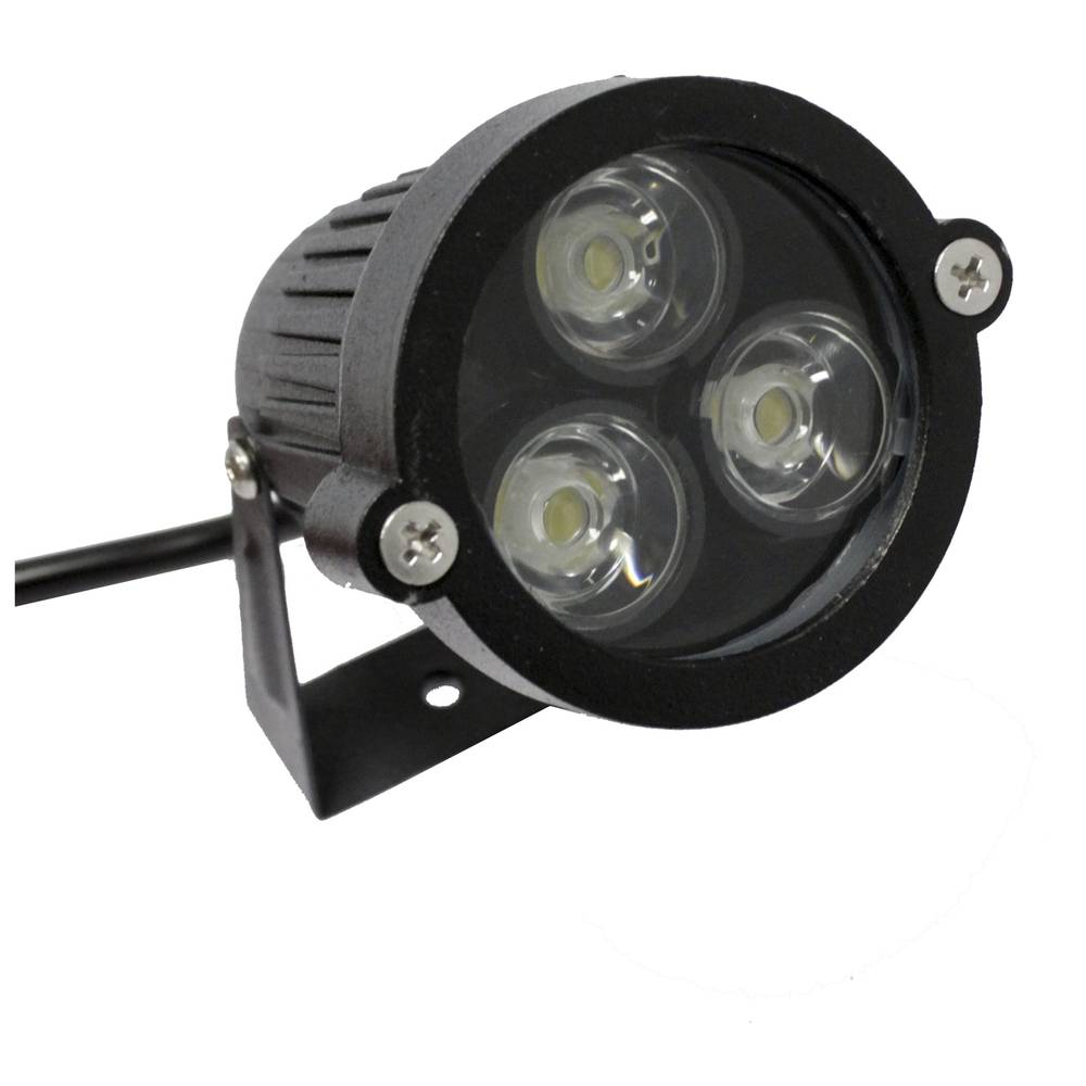 LED spotlight 3W cold white day 60x78mm IP65 for outdoor