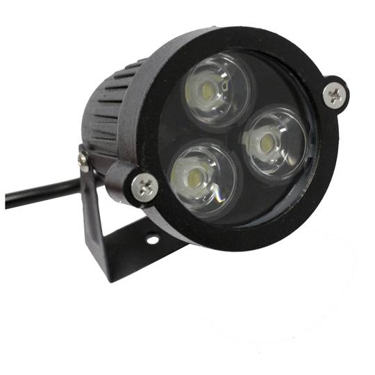 LED spotlight 3W cold white day 60x78mm IP65 for outdoor
