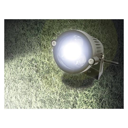 LED spotlight 3W cold white day 60x78mm IP65 for outdoor