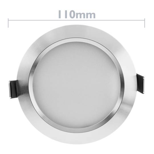 Faretto incasso LED 7W 90-100mm bianco freddo giorno