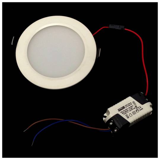 LED recessed downlight 15W 135-150mm white cold day