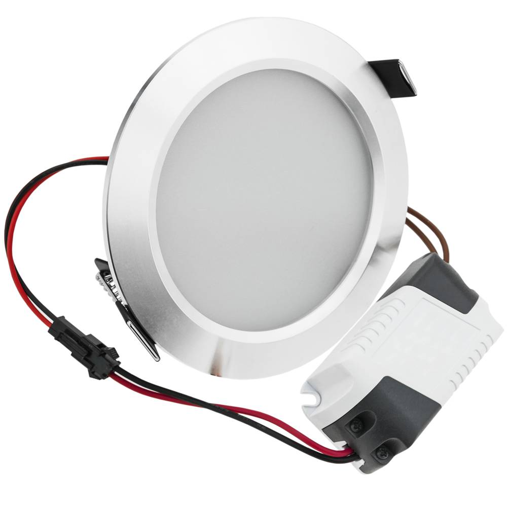 Recessed downlight LED 18W 155-170mm white cold day