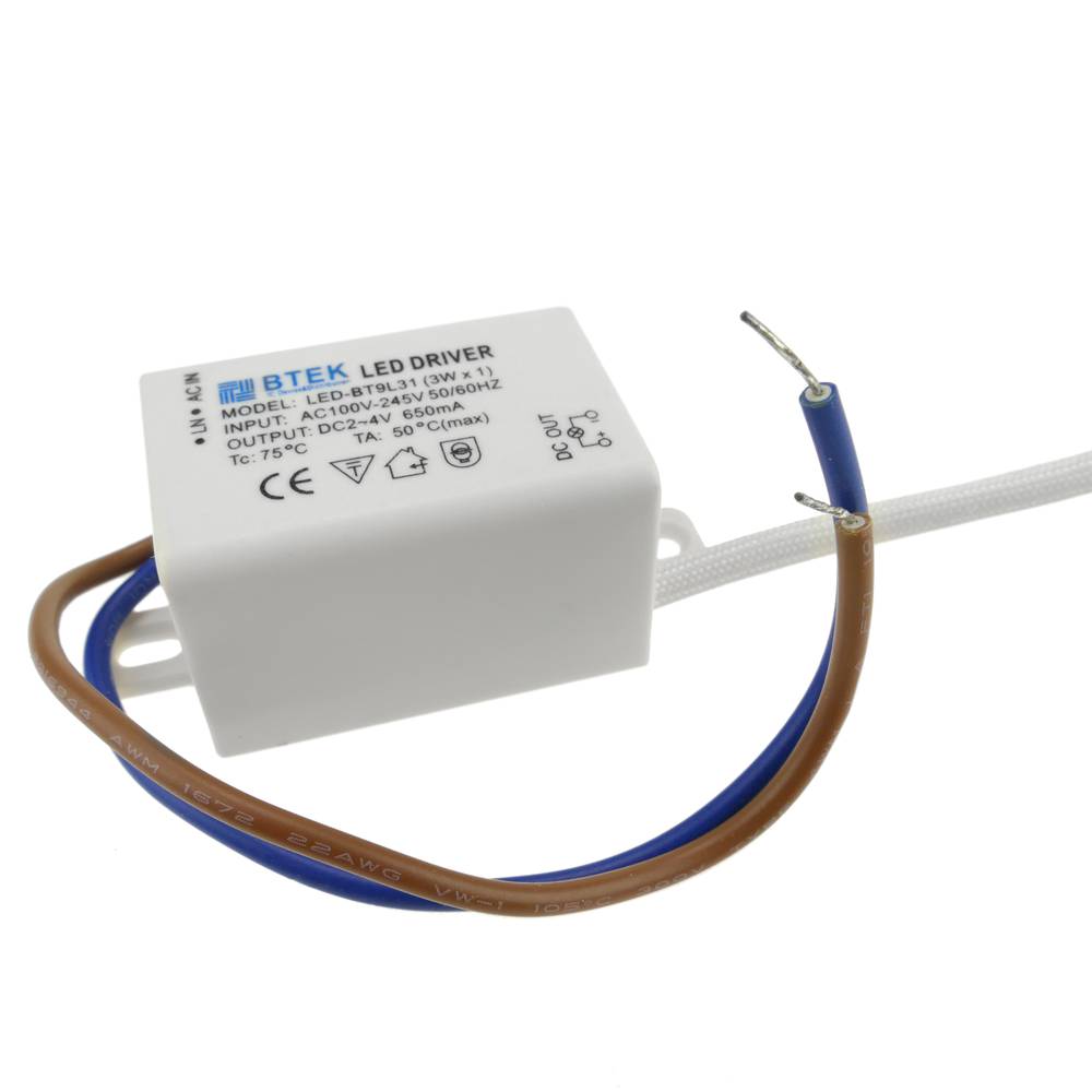 Downlight LED 1W 40mm zimny biały dzień