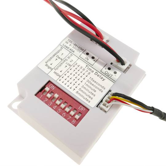 Detector de movimiento por infrarrojos de techo empotrable mini DC