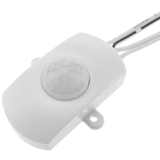 Rilevatore di movimento a infrarossi 5 x 4 x 2,2 cm DC bianco
