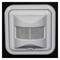 Wall infrared motion detector and ambient light 80x80mm