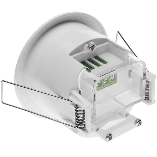 Infrarot Bewegungsmelder mit Deckeneinbau weiß