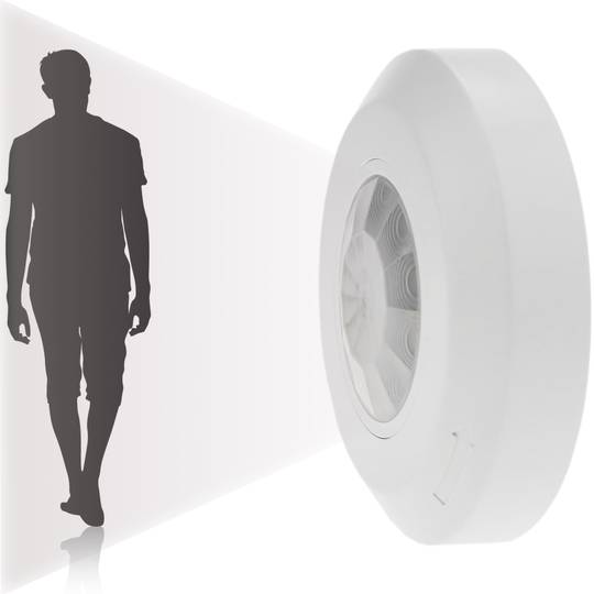 Détecteur de mouvement au plafond avec capteur IR Mini