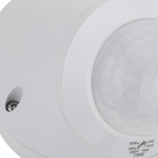 Capteur de mouvement PIR mural ou plafond IP65 et détecteur pour coins