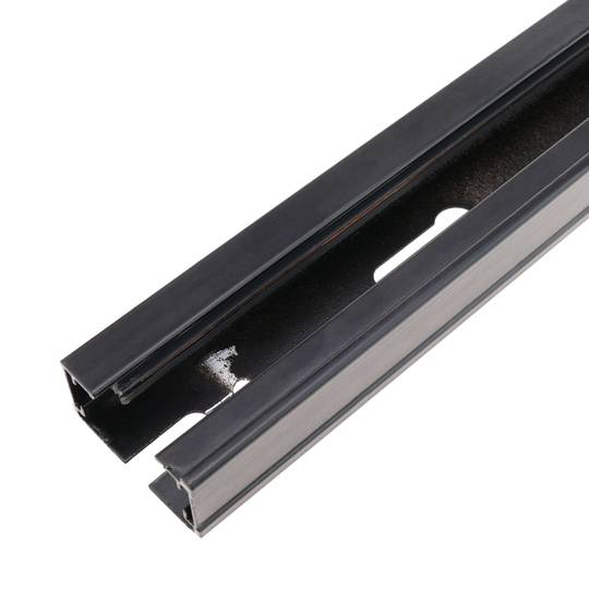 1-Phasen Hochvoltschiene Schiene für Deckenbeleuchtung 100cm schwarz