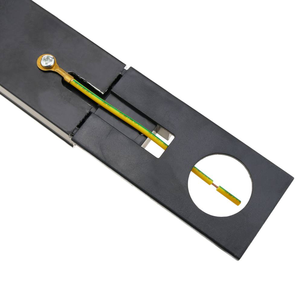 1-Phasen Hochvoltschiene Schiene für Deckenbeleuchtung 100cm schwarz