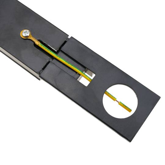 1-Phasen Hochvoltschiene Schiene für Deckenbeleuchtung 100cm schwarz