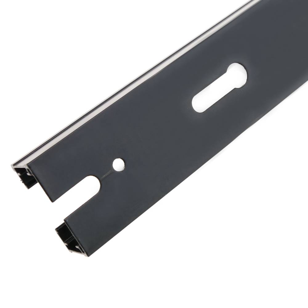 1-Phasen Hochvoltschiene Schiene für Deckenbeleuchtung 100cm schwarz