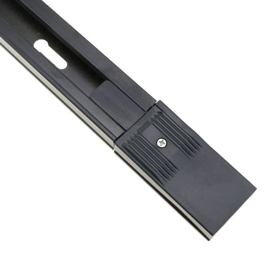 1-Phasen Hochvoltschiene Schiene für Deckenbeleuchtung 100cm schwarz