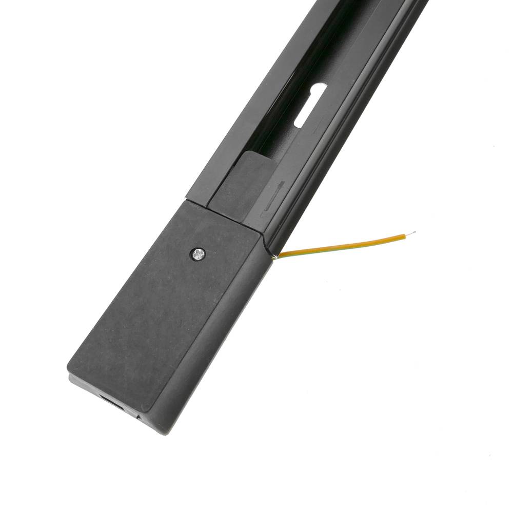 Binario elettrificato per illuminazione monofase 150cm nero