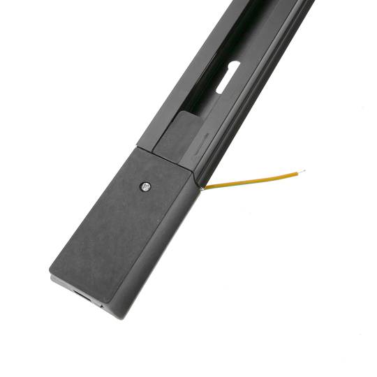 Binario elettrificato per illuminazione monofase 150cm nero