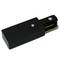 Terminale di alimentazione per luce di soffitto rail rail 1-way nero