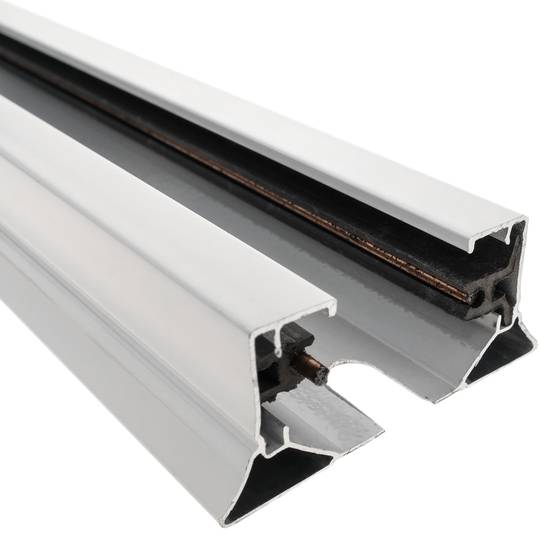 1-Phasen Hochvoltschiene Schiene für Deckenbeleuchtung 150cm weiss