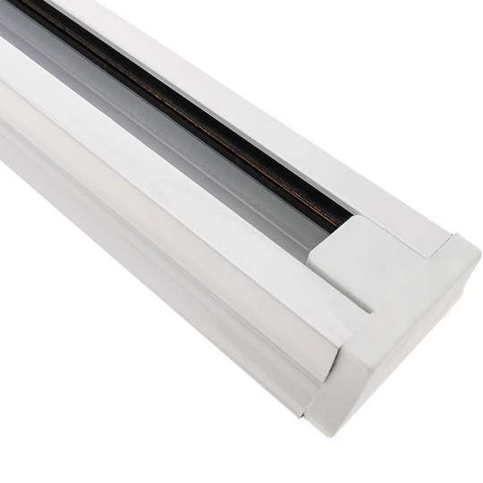 1-Phasen Hochvoltschiene Schiene für Deckenbeleuchtung 150cm weiss