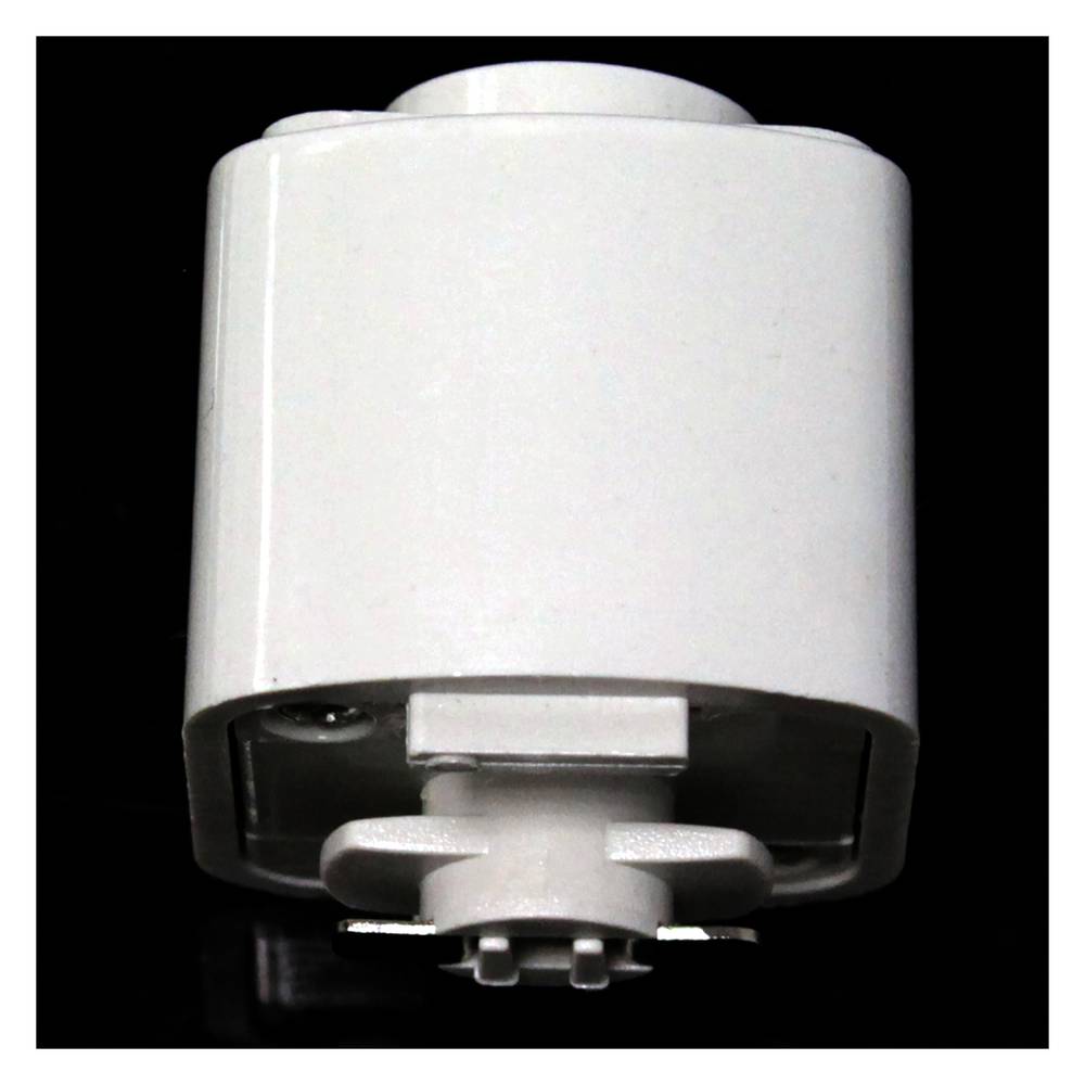 adaptateur pour rail de chemin de fer pour la lumière au plafond 1 voie blanc