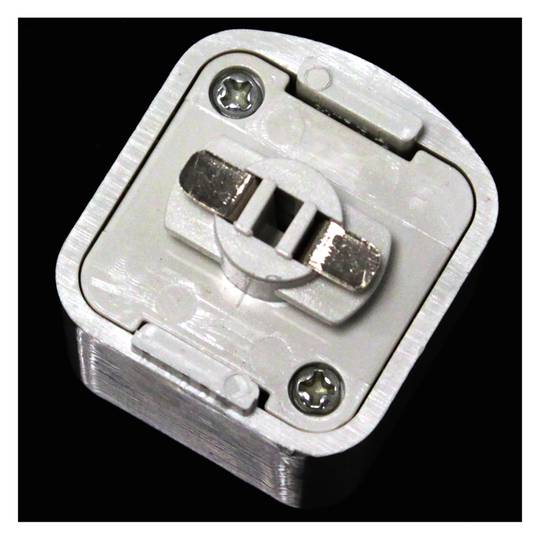 Adattatore binario per la luce a soffitto 1-way bianco