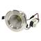 7W LED ha messo Downlight 95 millimetri bianco-argento giorno COB7W
