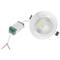 LED downlight 10W 100 mm wit zilver dag COB10W