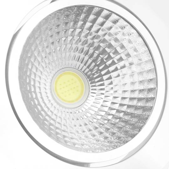 LED downlight 10W 100 mm wit zilver dag COB10W