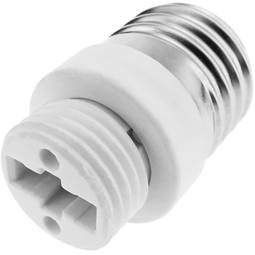 Adaptador casquillo de bombilla E27 a G9