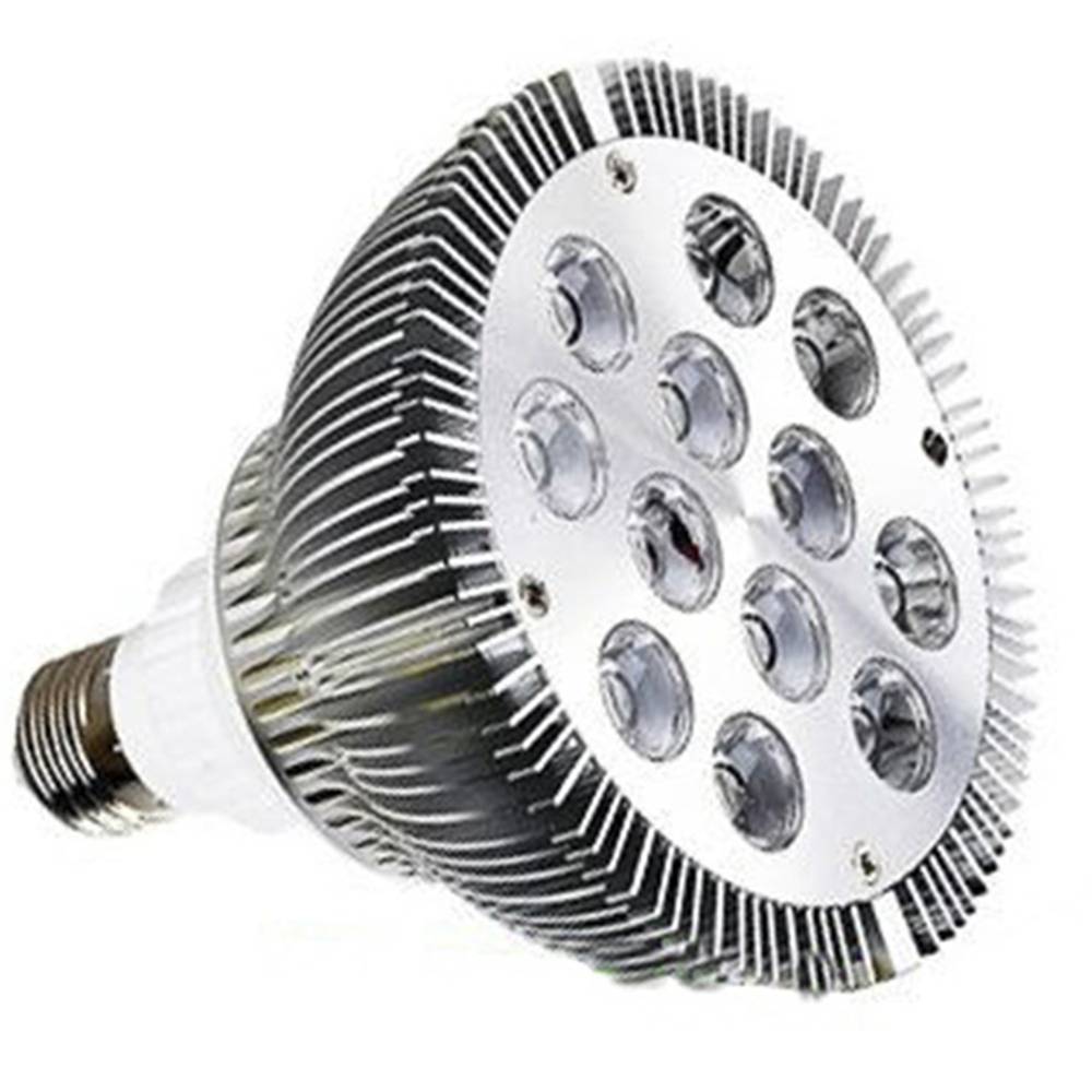 Żarówka LED do uprawy roślin 12W 12x1W E27 PAR38