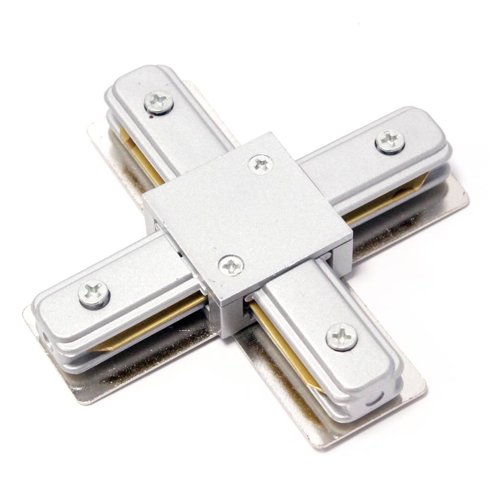 Union splice Quad Rail Ceiling Light gray lane 1-way