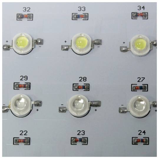 LED Aquarium Light 165W 55xLED 400x212x60mm