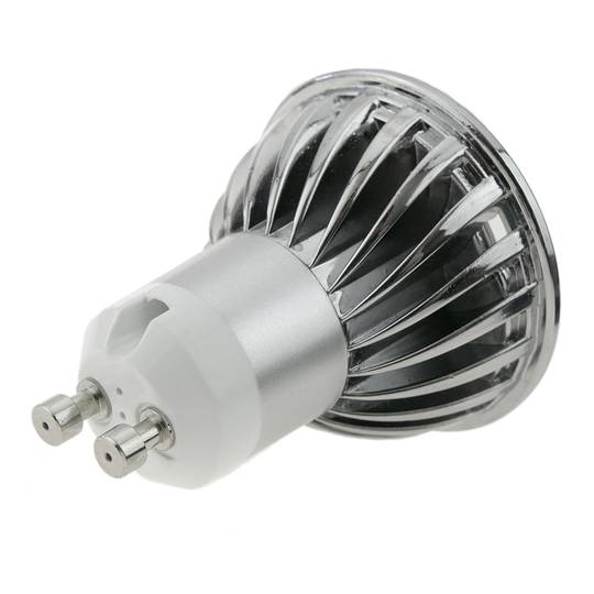 Nieuwe betekenis aftrekken Ontmoedigd zijn 230VAC GU10 SMD LED Bulb 4W 120° 50mm warm light - Cablematic