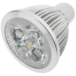 Bulbo do diodo emissor de luz GU10 230VAC 4W 30 ° 50mm luz morna