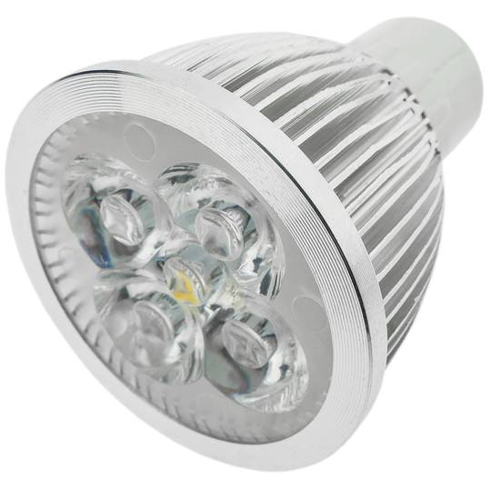 Lampadina a LED GU10 230VAC 4W 30 ° 50mm luce calda