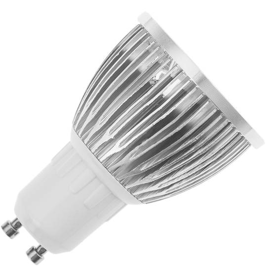 Lampadina a LED GU10 230VAC 4W 30 ° 50mm luce calda