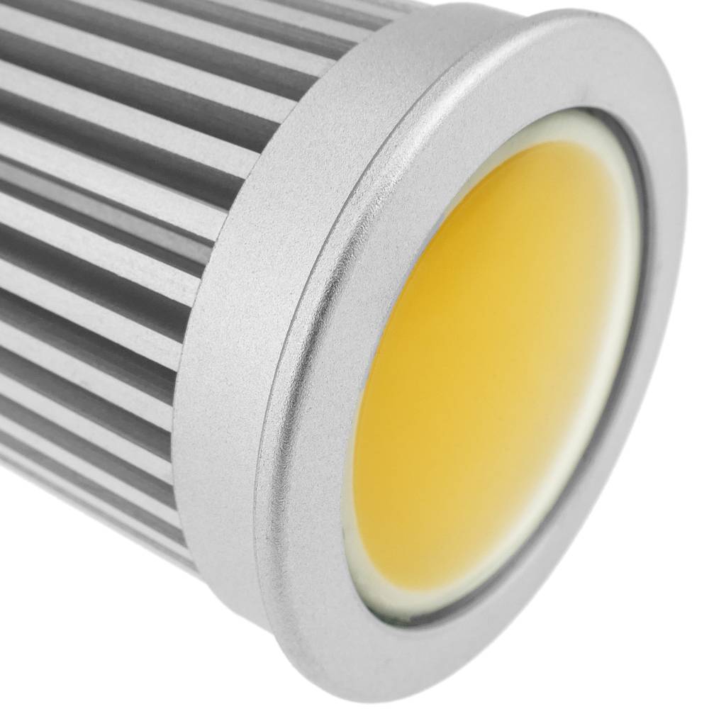 LED Birne COB GU10 230VAC 5W 90° 50mm Tageslicht