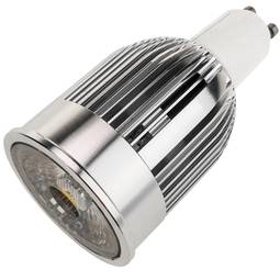 Bombeta LED COB GU10 230VAC 5W 90 ° 50mm llum dia